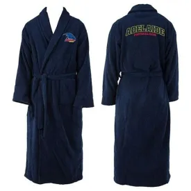 AFL Long Sleeve Bath Robe - Adelaide Crows - Dressing Gown - Adult