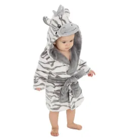 Baby Clothing Zebra dressing gown