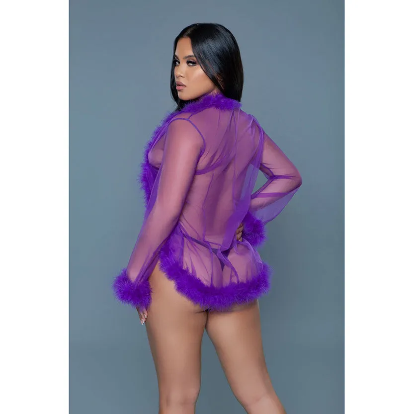 BeWicked Bou Robe Violet O/S