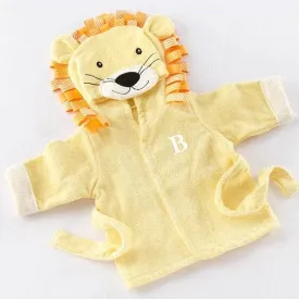 Big Top Bath Time Lion Hooded Spa Robe