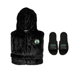 Boston Celtics Dad Robe Bundle