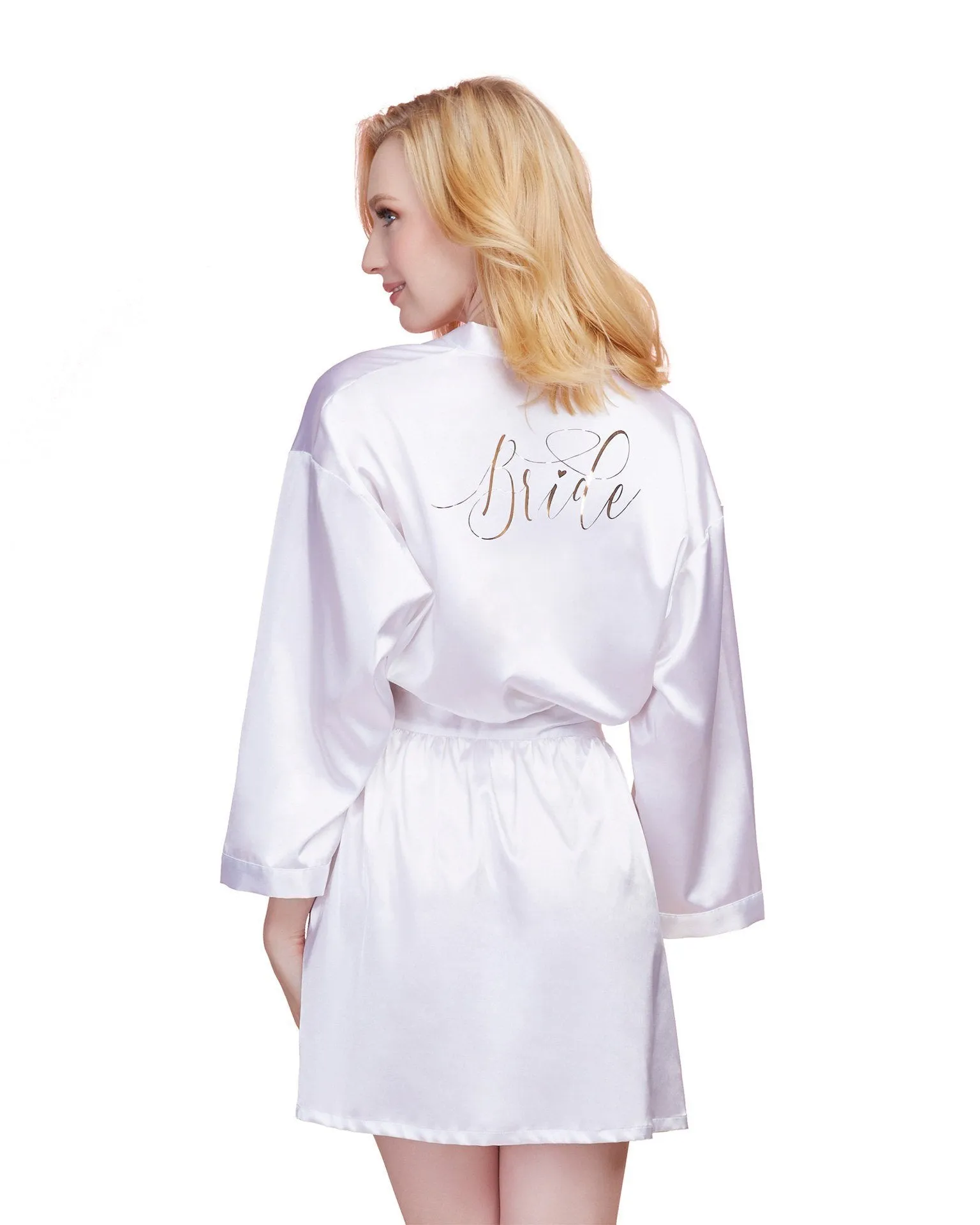 Bride Robe - Medium - White