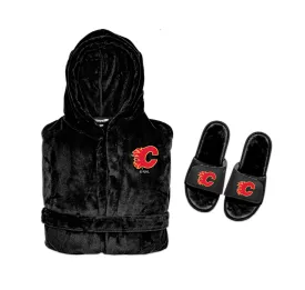 Calgary Flames Phantom Robe Slide Bundle