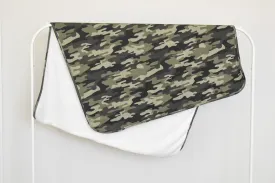 Camo Plush Swaddle