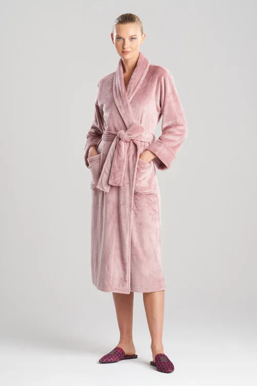 Cashmere Fleece Cozy Robe