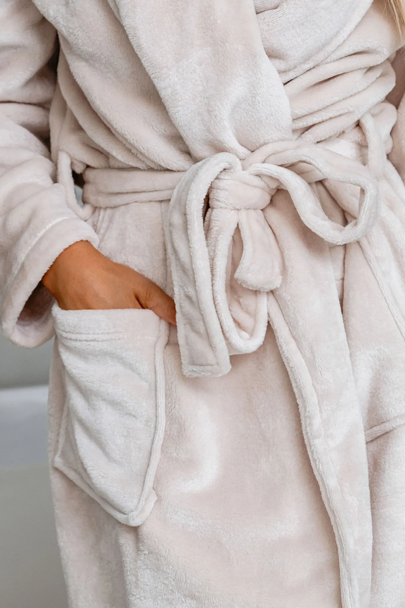 Cozy Soft Cream Robe