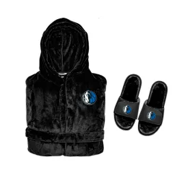 Dallas Mavericks Phantom Robe Slide Bundle