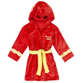 Flash Barry Allen Kids Hooded Robe