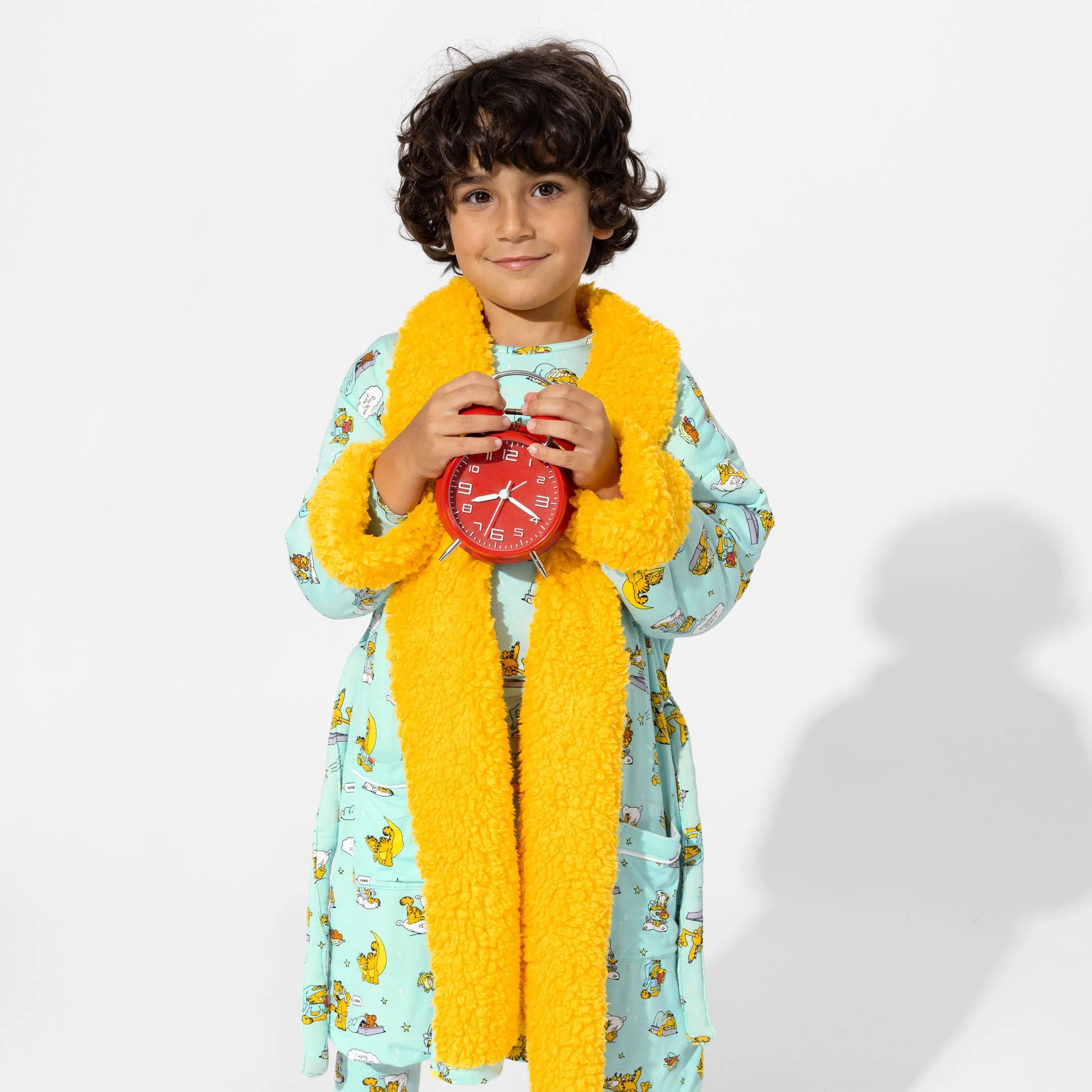 Garfield: Lazy Mondays Bamboo Kids Sherpa Robe