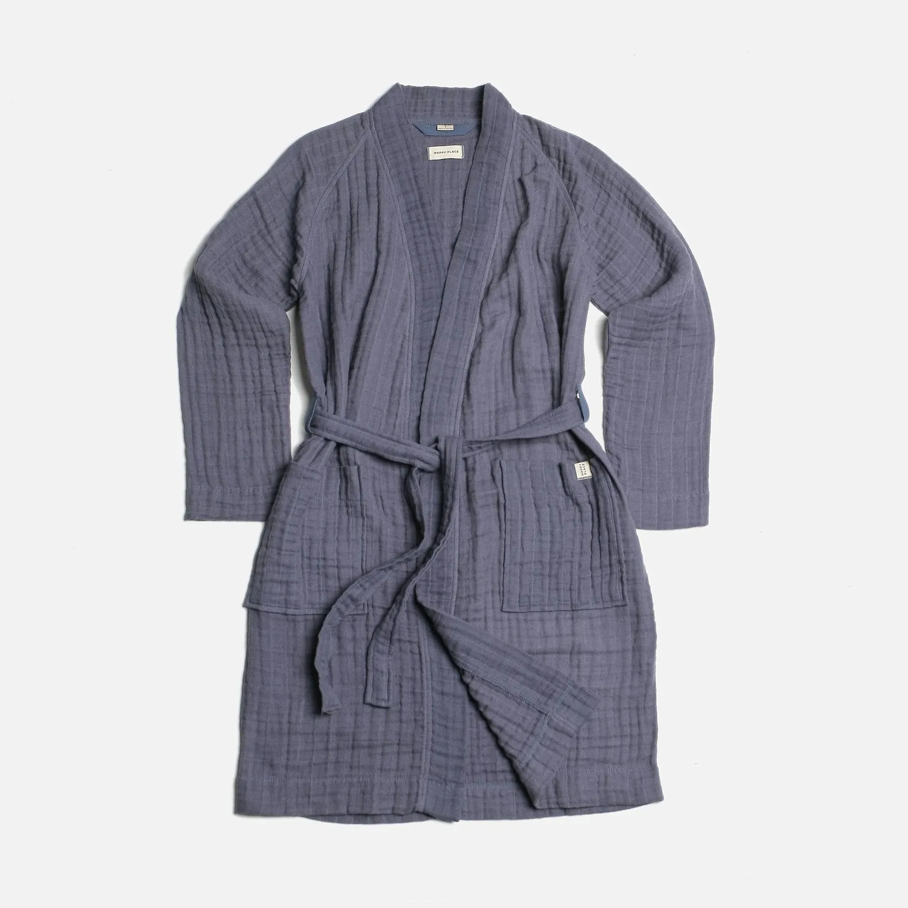 Gauzy Robe in Indigo