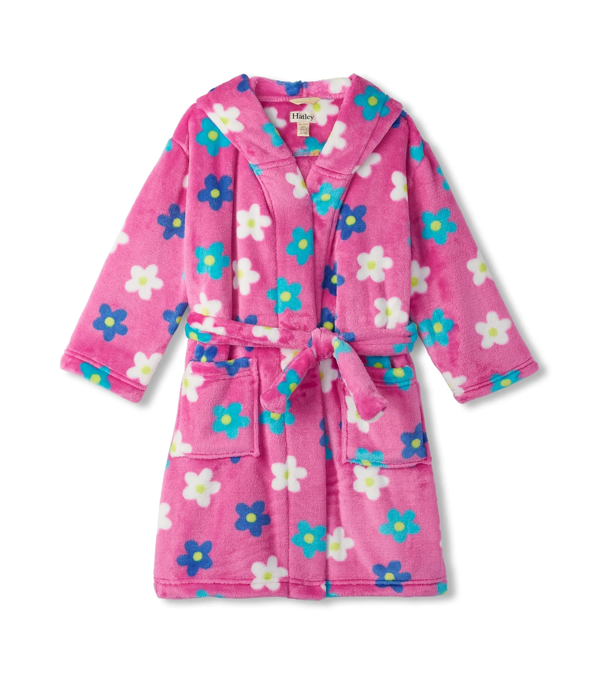 Girls Daisy Fleece Robe