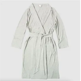 goumikids Viscose Organic Cotton Women's Robe (Storm Gray)