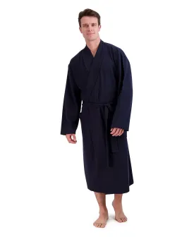 Hanes Men's Large Tall Waffle Knit Cotton Robe