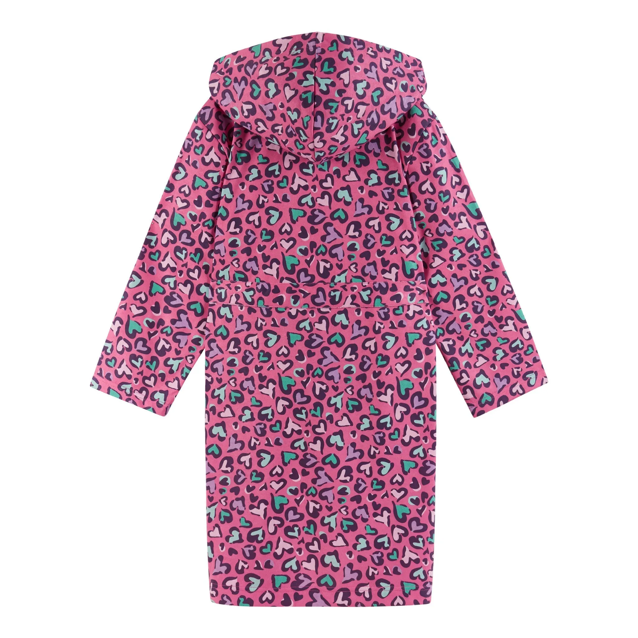 Kids (3-12) Lounging Robe | Pink Heart