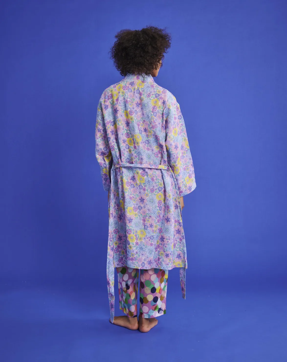 Kip & Co Bunch Of Fun Linen Robe