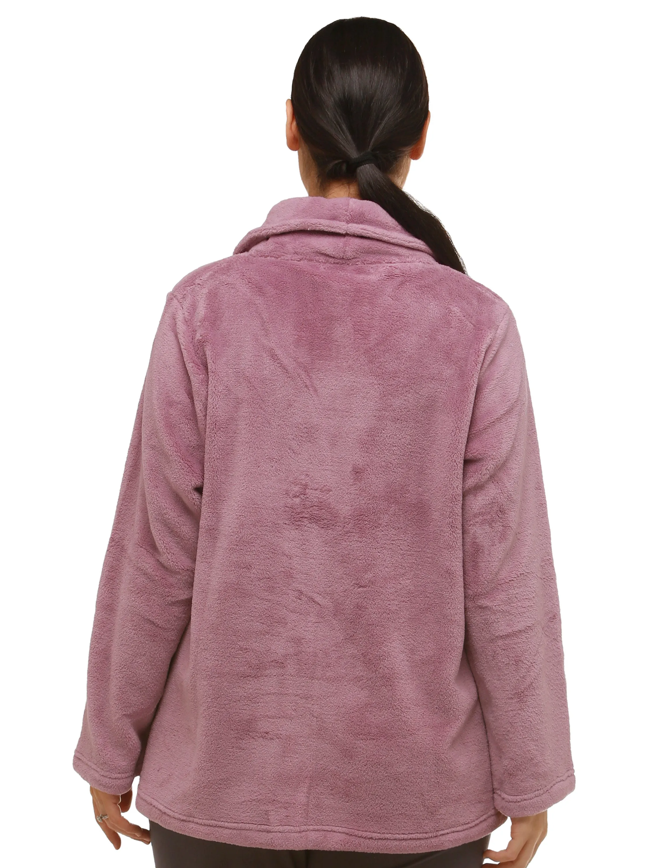 Luxury Sleep Jacket Mulberry