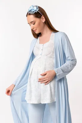 Maternity Nursing Pyjamas with Slippers and Headband