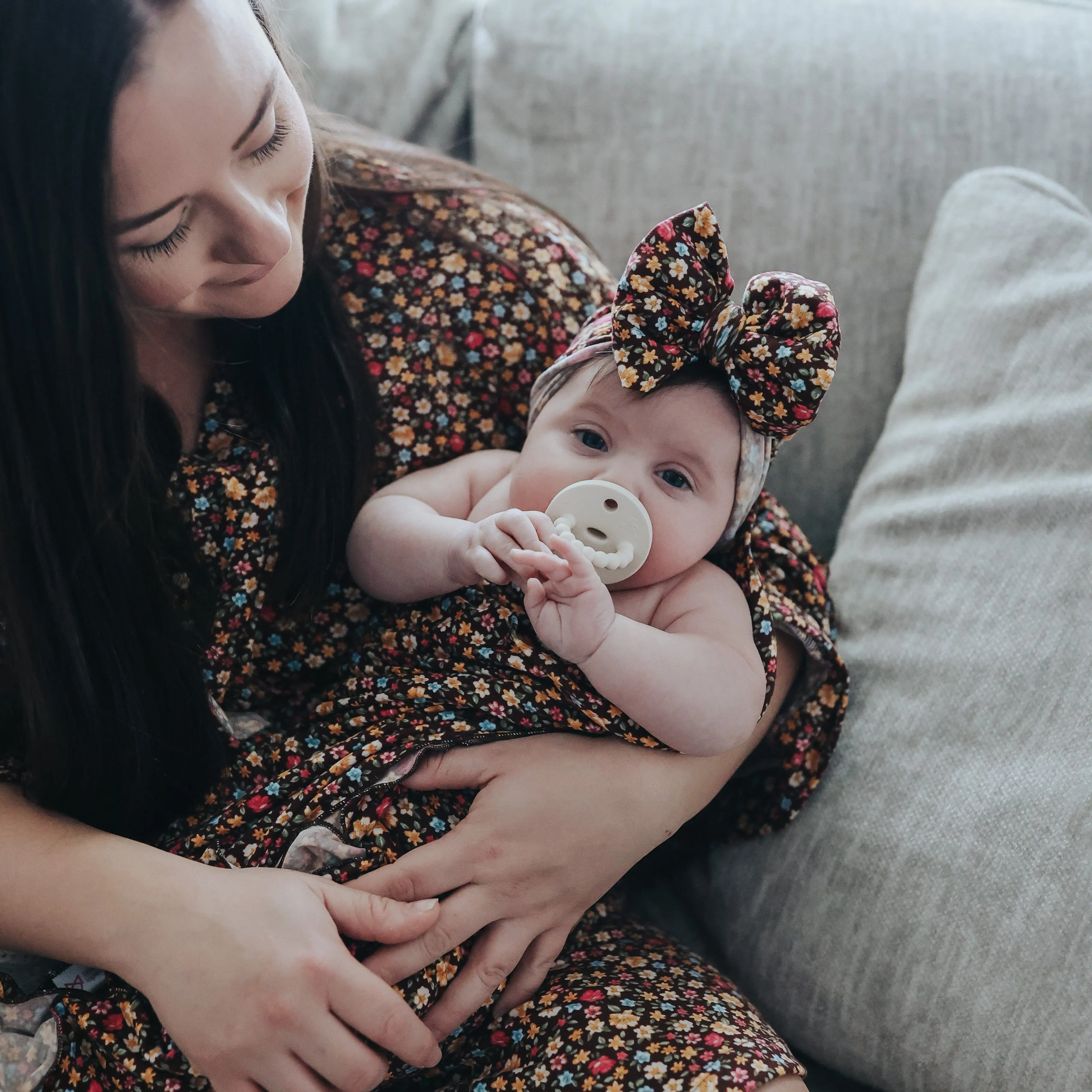 Meadow Floral Women Robe