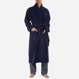 Men's Triton Terry Cotton Bathrobe