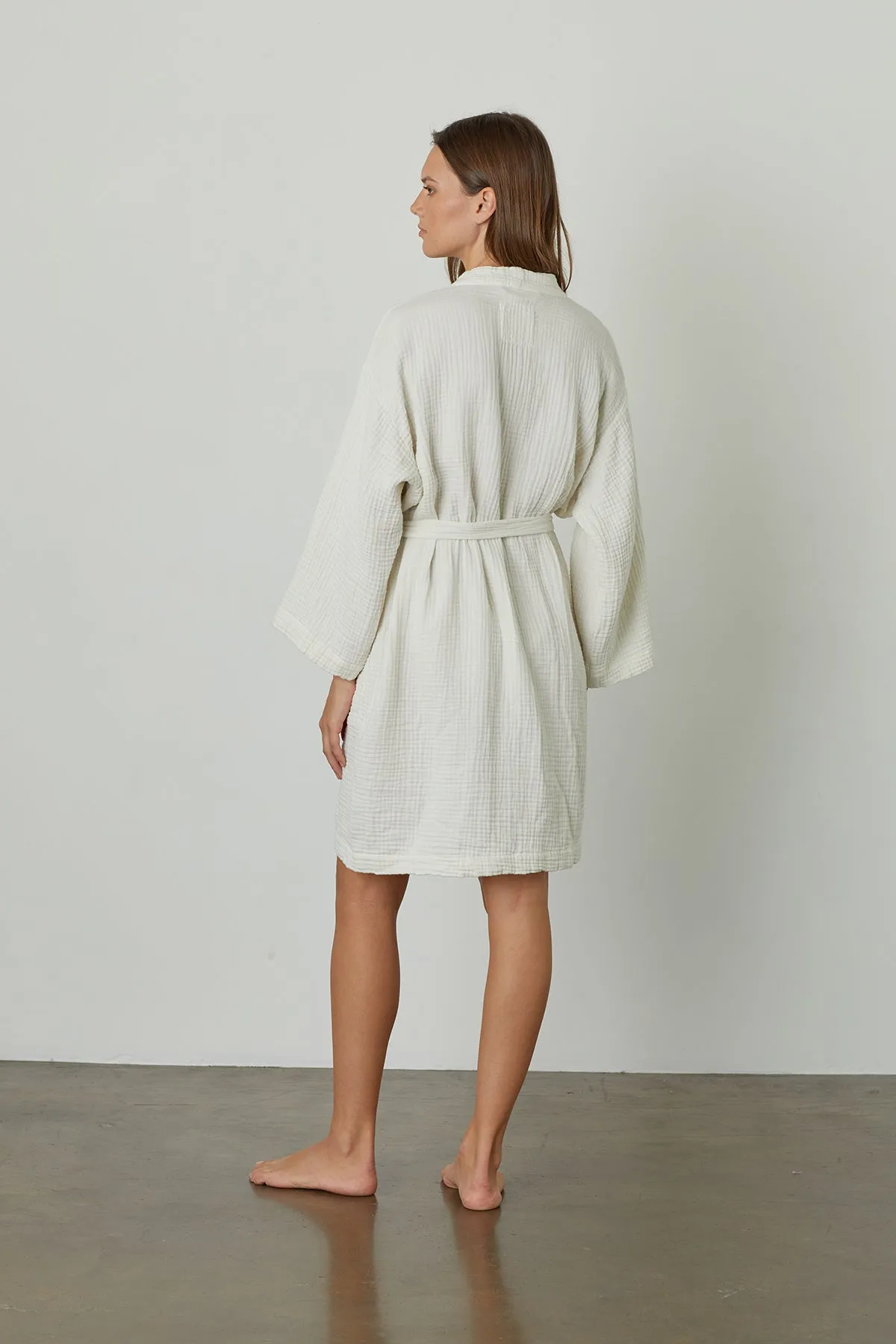 MINI COTTON GAUZE ROBE