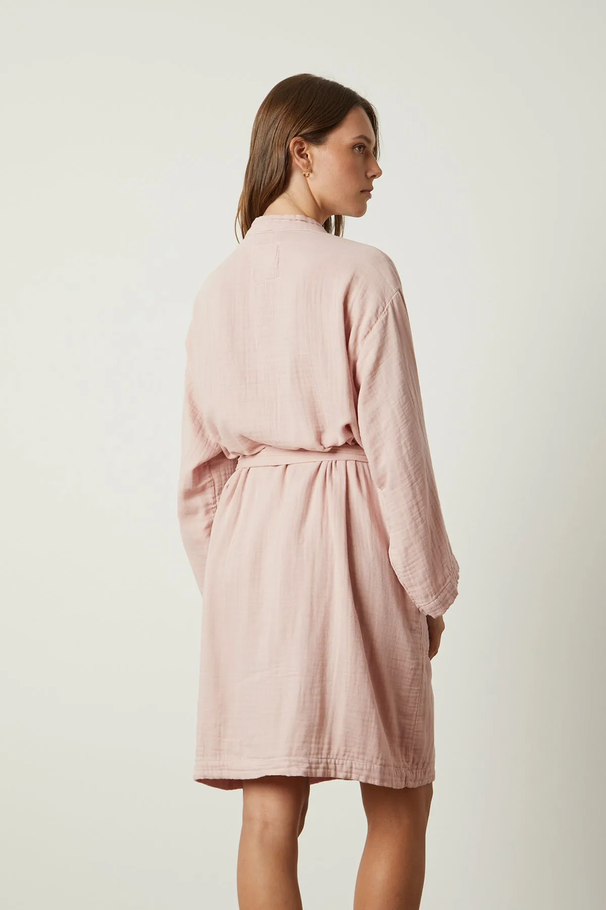 MINI COTTON GAUZE ROBE