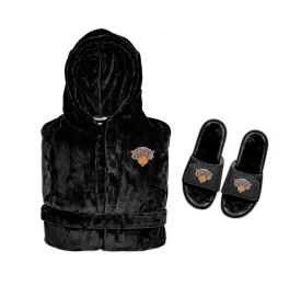 New York Knicks Phantom Robe Slide Bundle