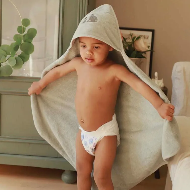 Organic Hooded Baby Towel 'Bear'