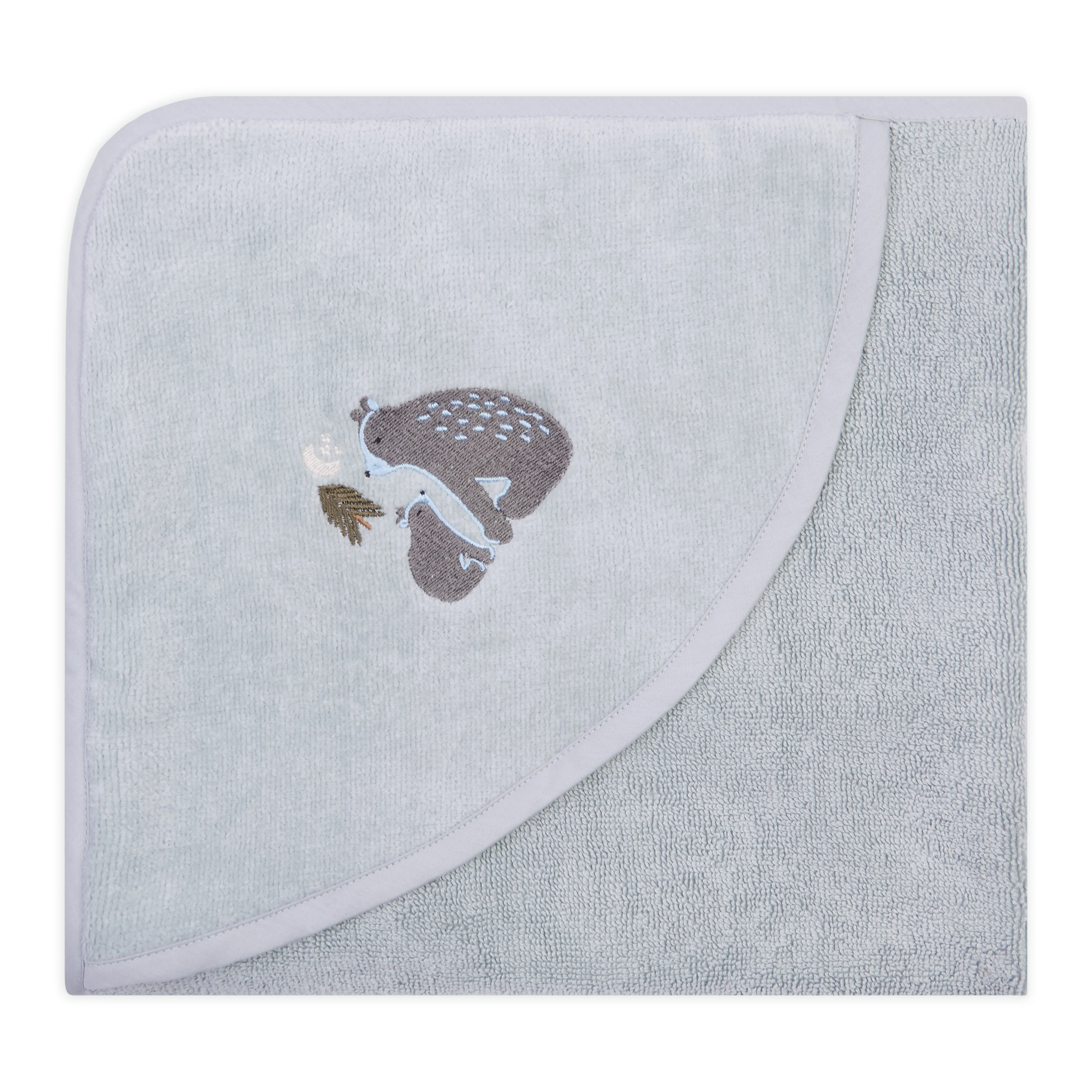 Organic Hooded Baby Towel 'Bear'