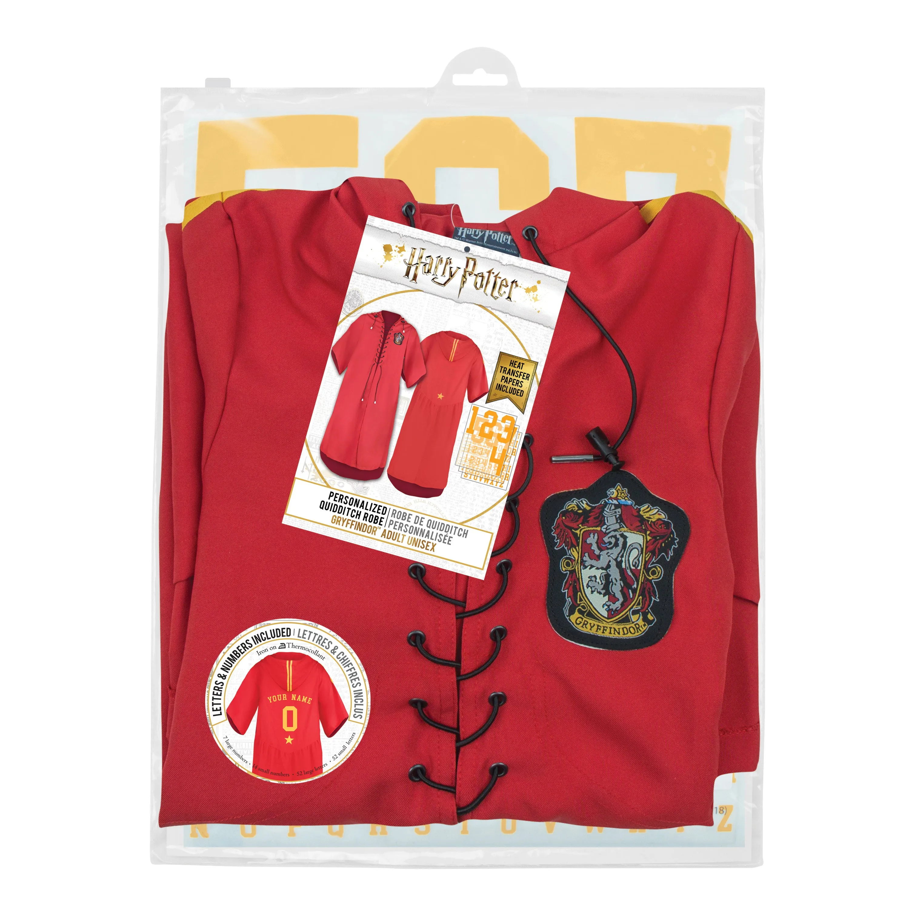 Personalized Gryffindor Quidditch Robe