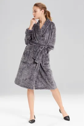 Plush Melange Robe