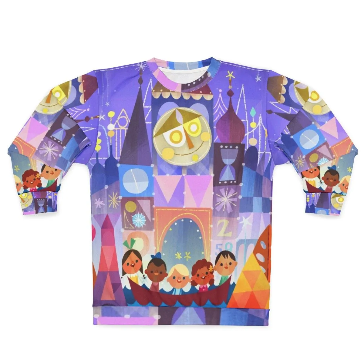 "Disney 'It's a Small World' Little Word Afterall Sweatshirt"