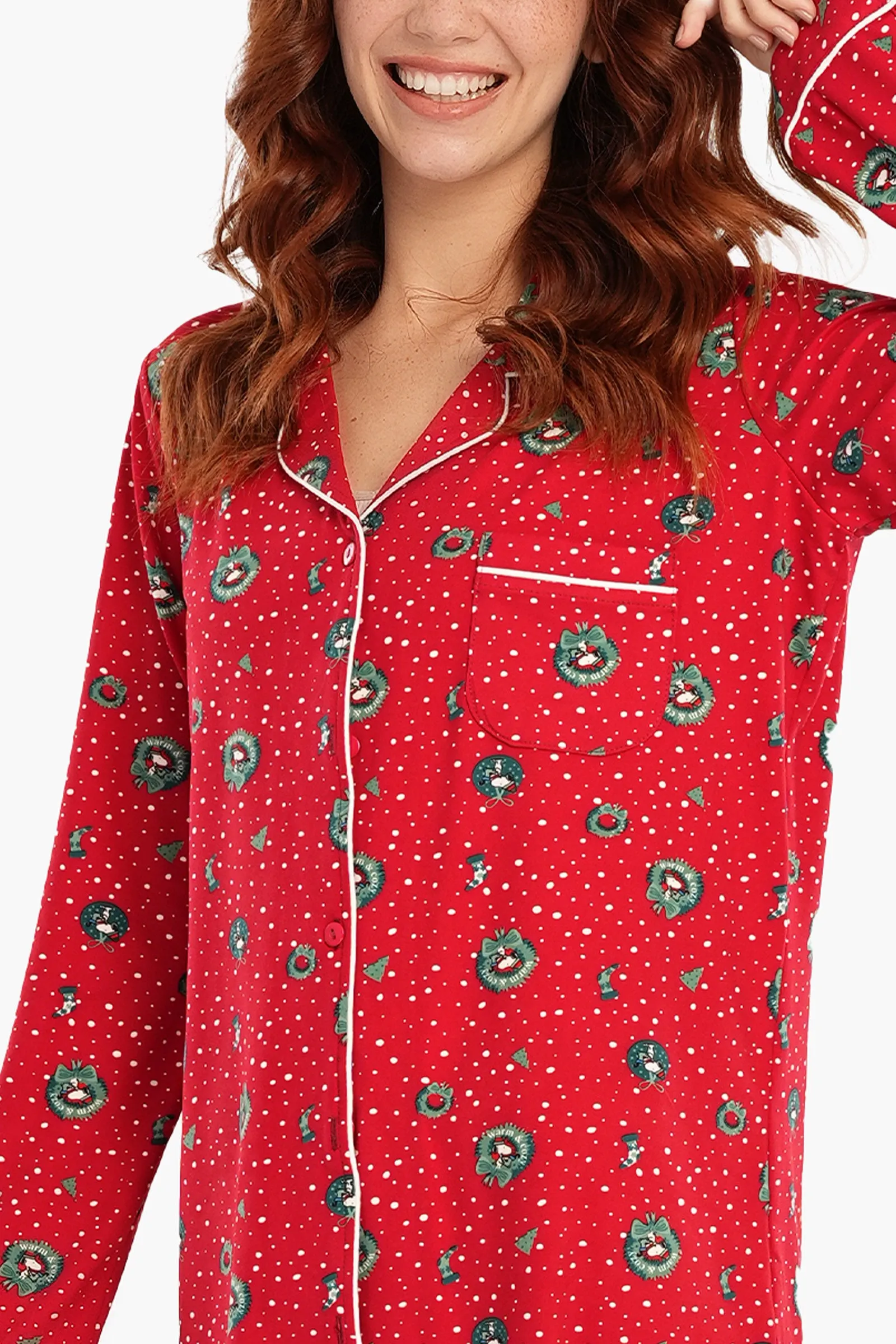 Red Christmas Night Shirt