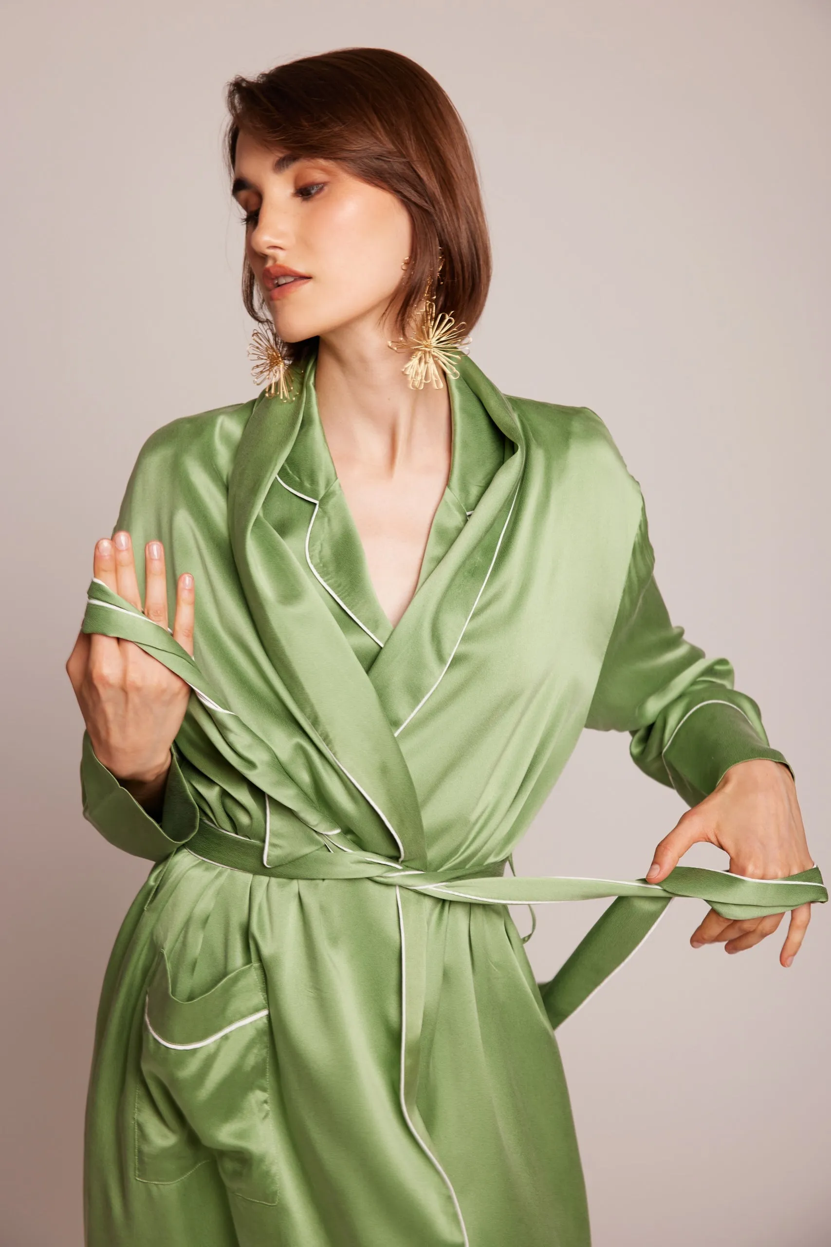 Roller Green Robe