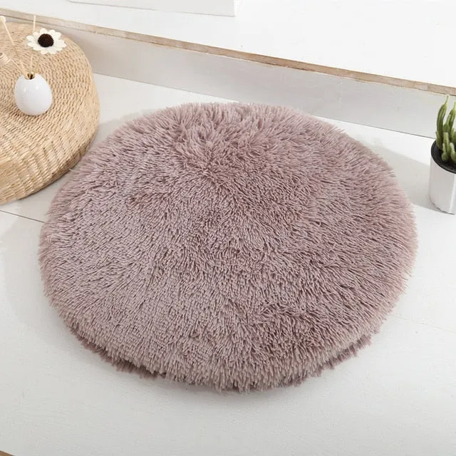 Round Cloud Deep Sleep Rug Bed