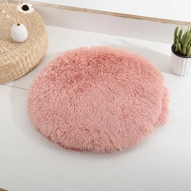 Round Cloud Deep Sleep Rug Bed