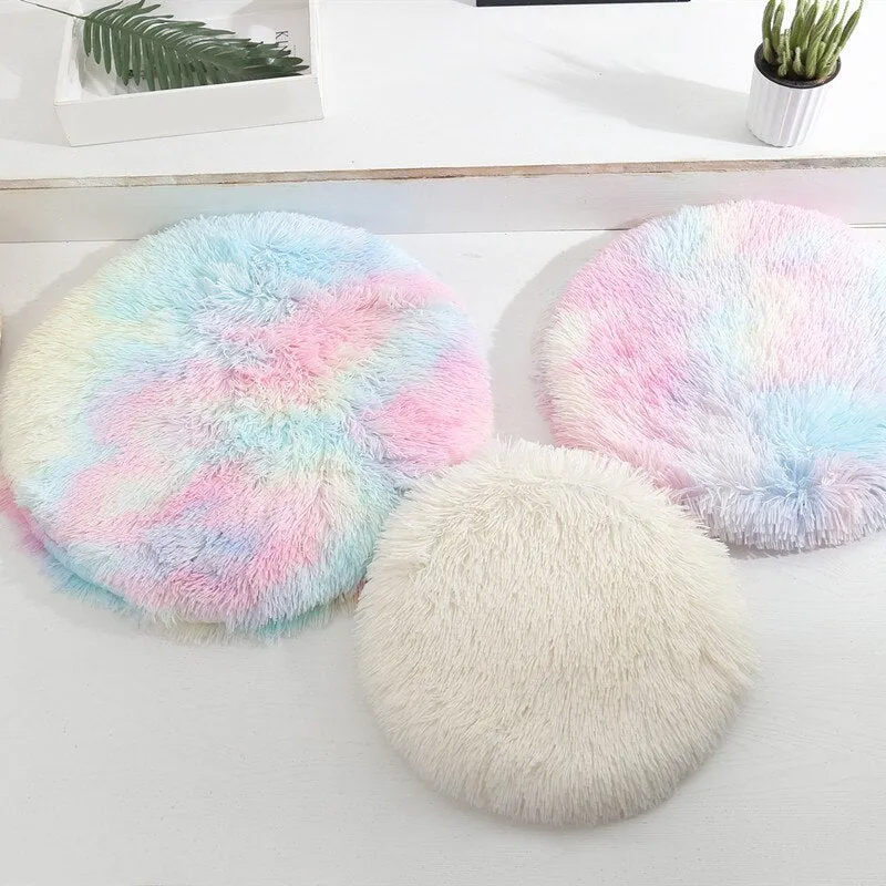 Round Cloud Deep Sleep Rug Bed