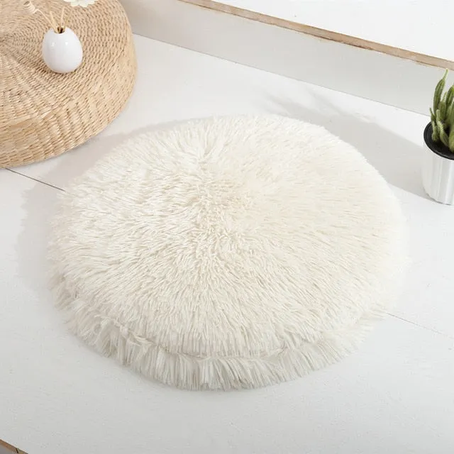 Round Cloud Deep Sleep Rug Bed