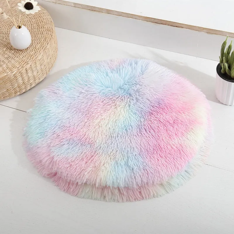 Round Cloud Deep Sleep Rug Bed