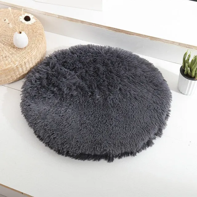 Round Cloud Deep Sleep Rug Bed