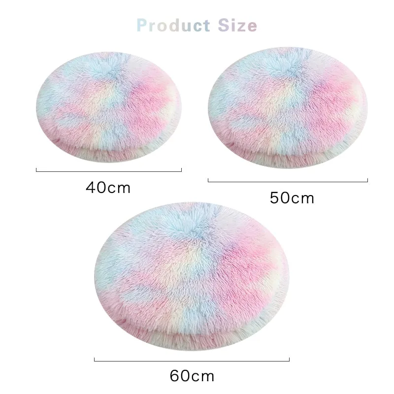 Round Cloud Deep Sleep Rug Bed