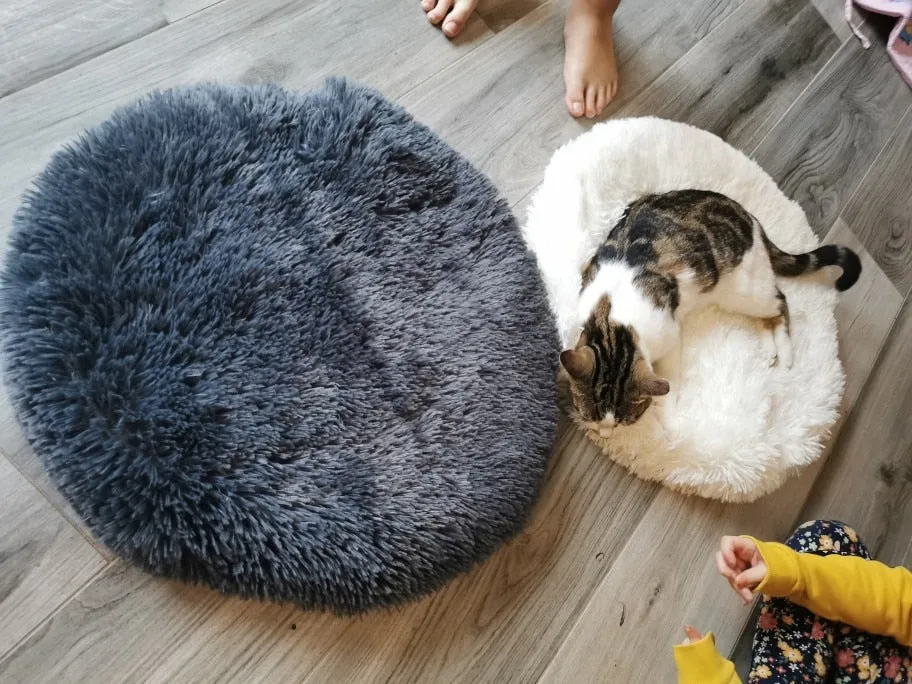 Round Cloud Deep Sleep Rug Bed