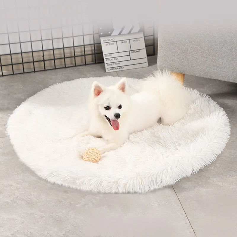 Round Cloud Deep Sleep Rug Bed