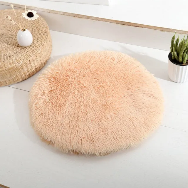 Round Cloud Deep Sleep Rug Bed