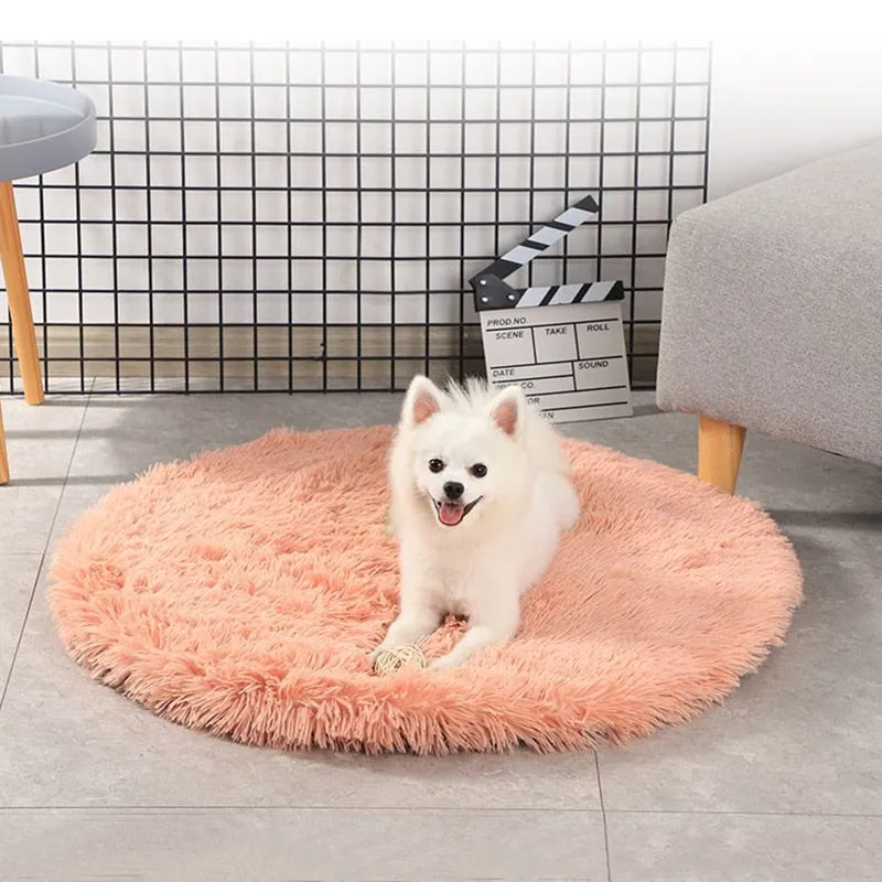 Round Cloud Deep Sleep Rug Bed