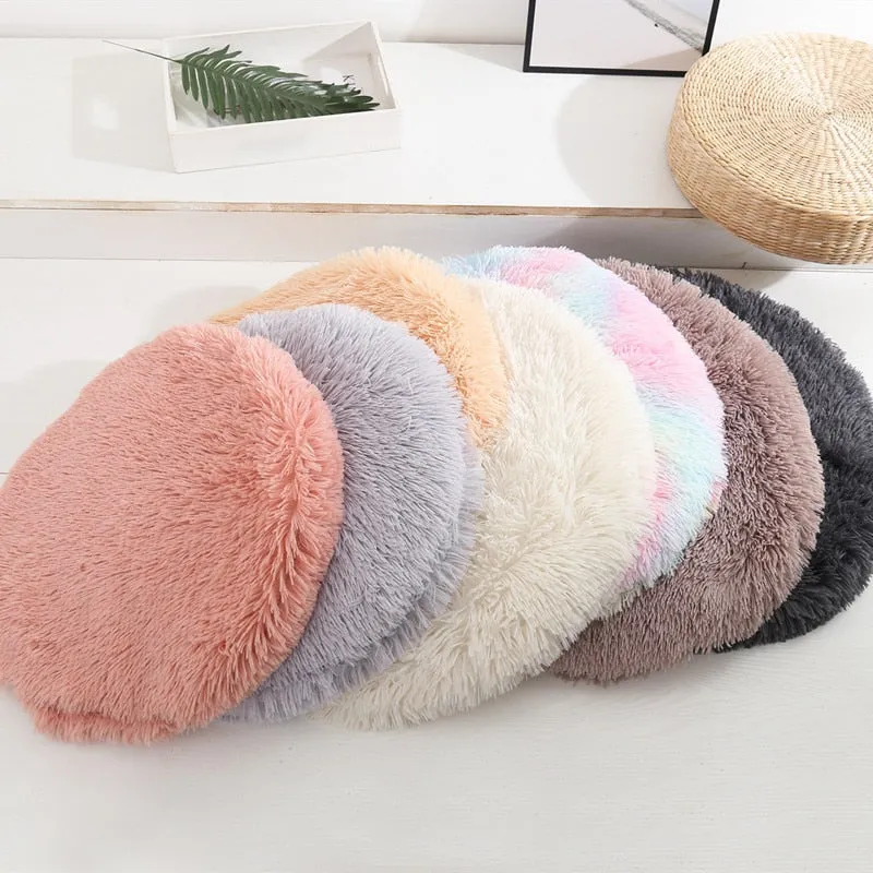 Round Cloud Deep Sleep Rug Bed