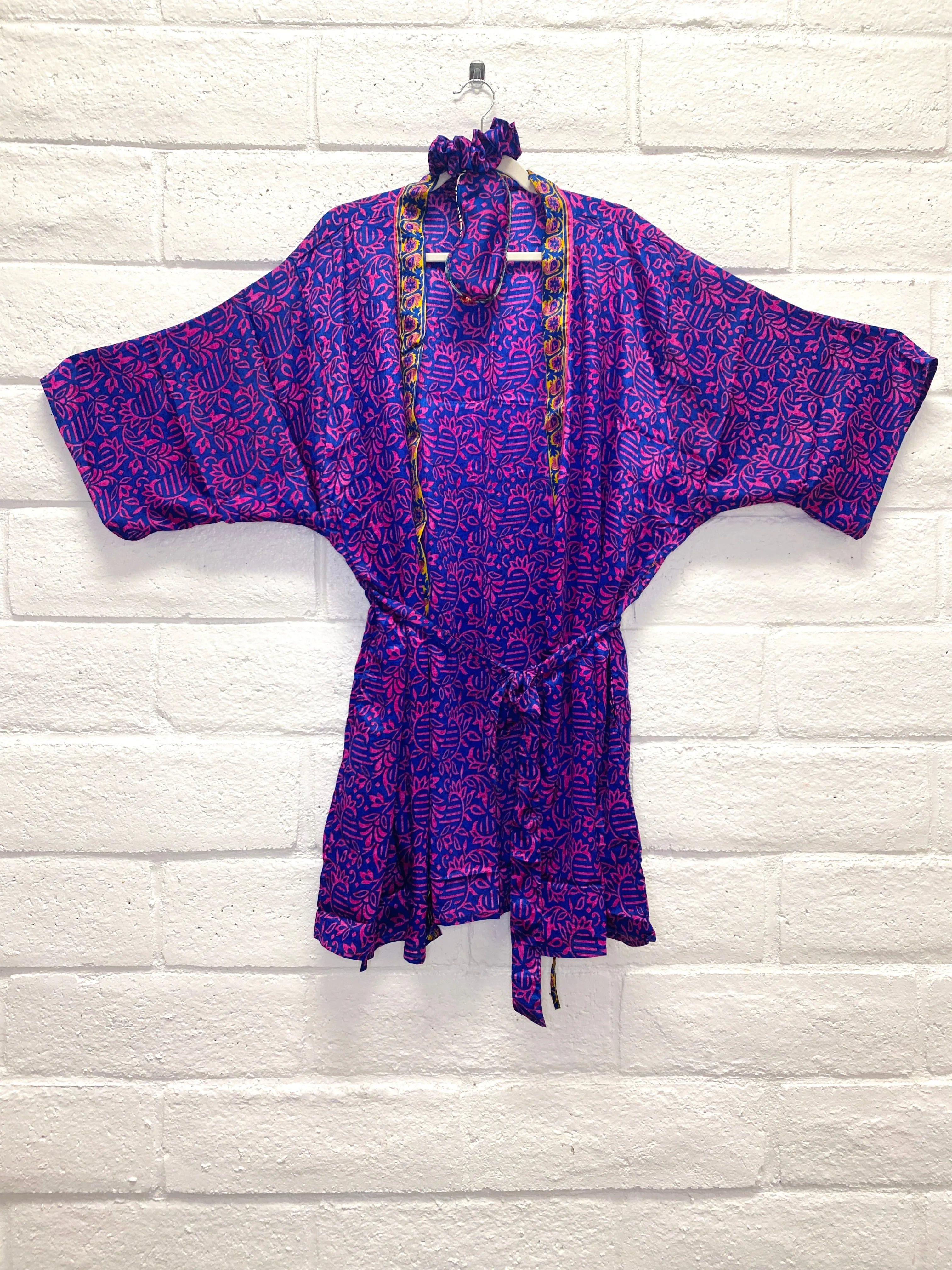 Silk Boho Robe - XL/XXL - Brights