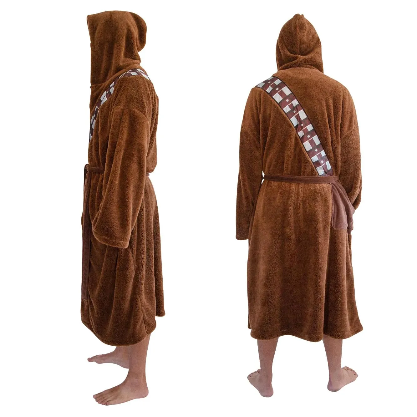 Star Wars Chewbacca Hooded Bathrobe For Adults | Big And Tall XXXL