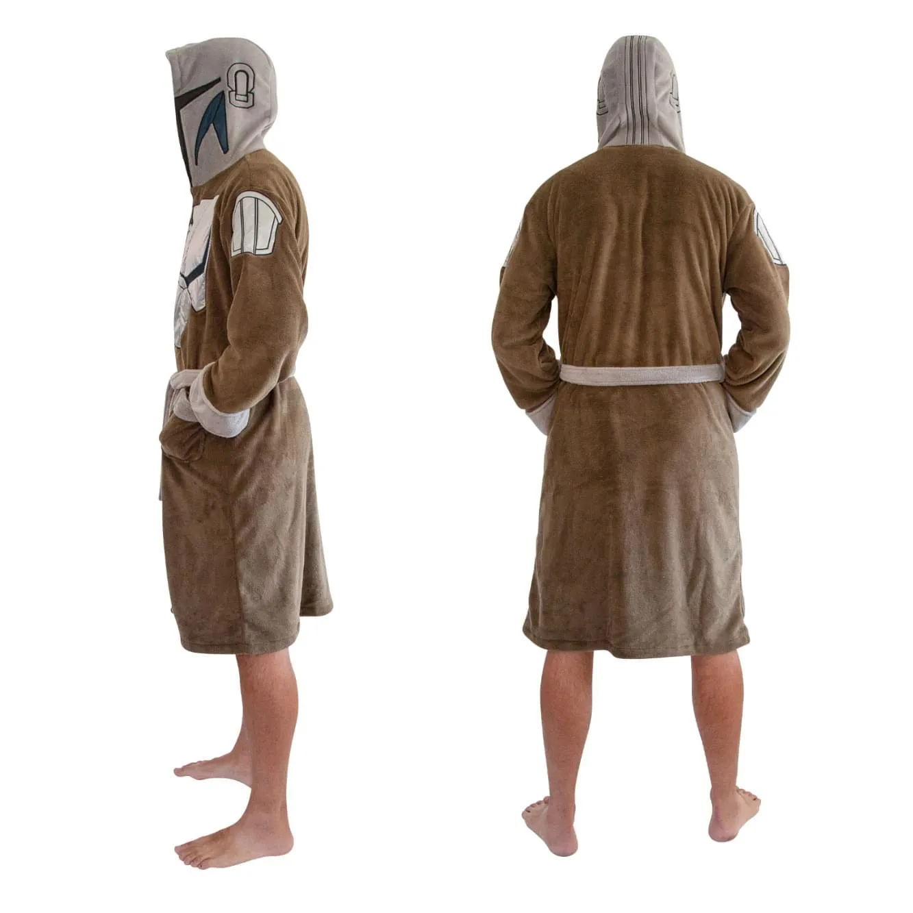 Star Wars: The Mandalorian Bounty Hunter Bathrobe for Adults