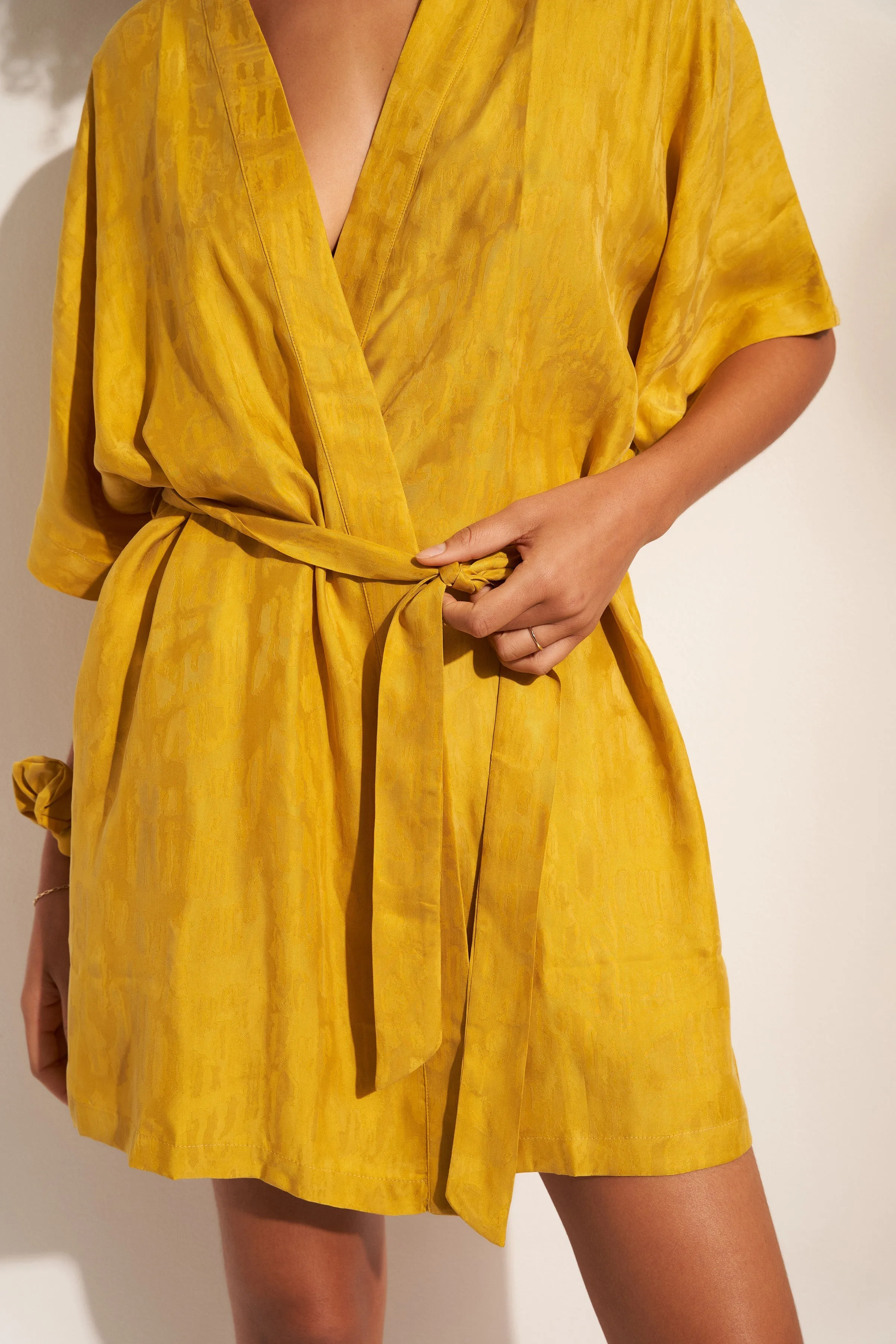 The Short Robe - Sunflower