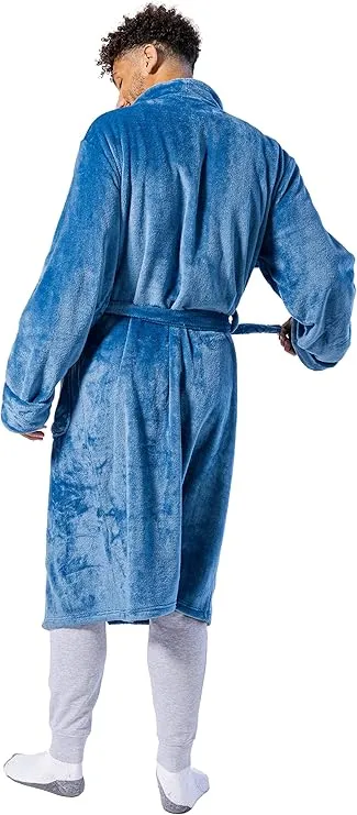 Ultra Game NBA men's Lounge Bath Robe, Minnesota Timberwolves, Team Color, One Size|Minnesota Timberwolves